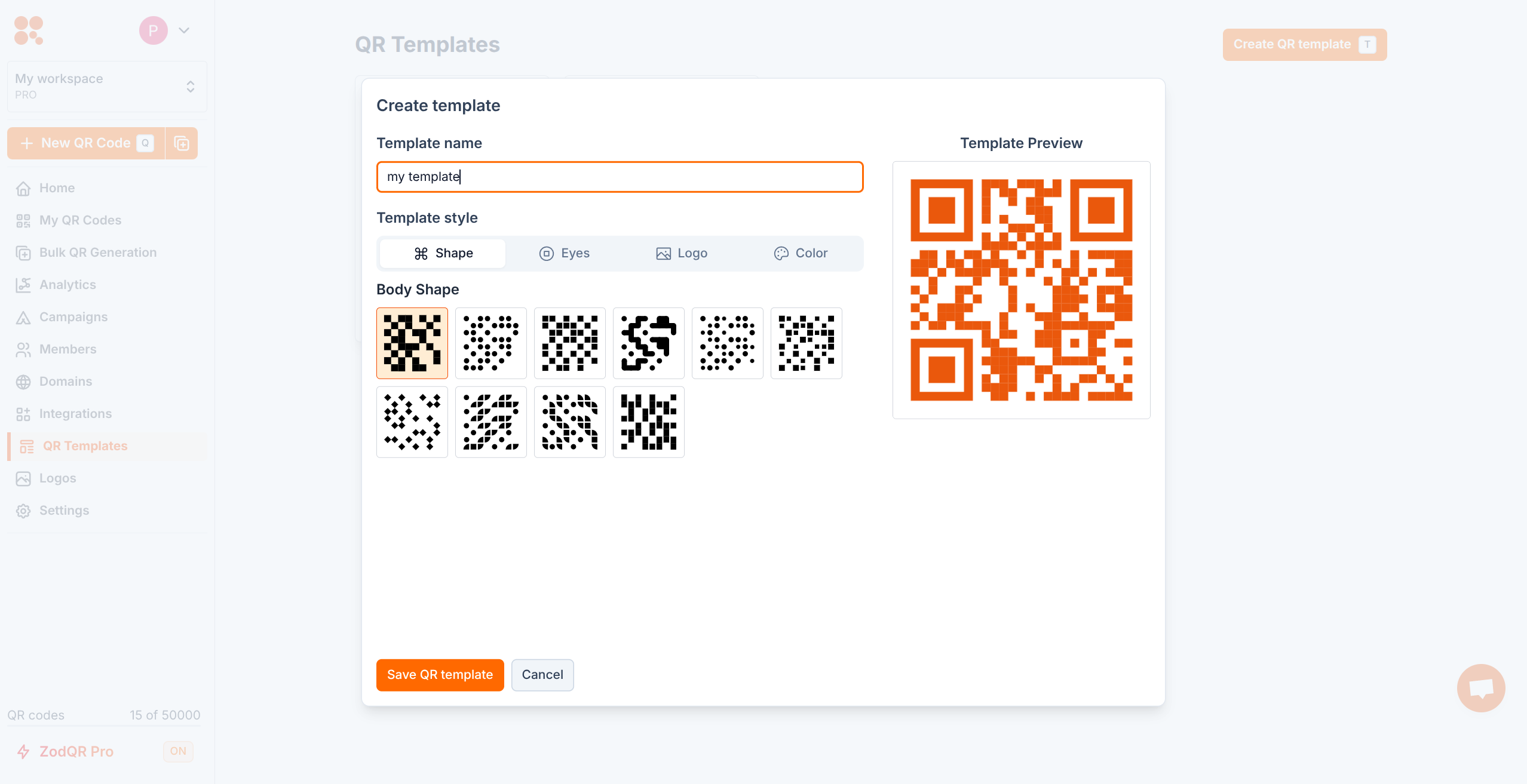 QR Code Design Templates
