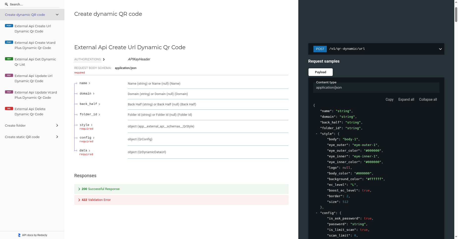 API doc